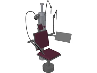 Evil Chair 3D Model preview