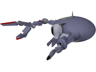 Robot 3D Model preview