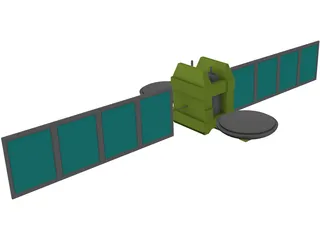 Satellite 3D Model preview