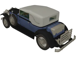 Packard (1930) 3D Model preview