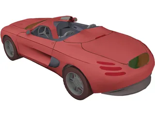 Ford Mustang Mark III Concept 3D Model preview