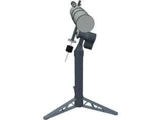 Telescope 3D Model preview