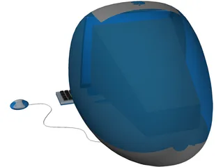 Apple iMac Computer 3D Model preview