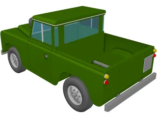 Land Rover 3D Model preview