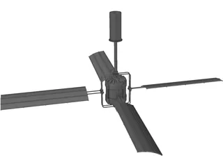 Ventilator 3D Model preview