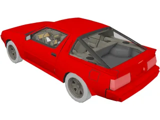Mitsubishi Conquest (1988) 3D Model preview