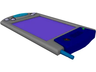 PDA 3D Model preview