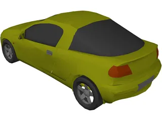 Opel Tigra (1997) 3D Model preview