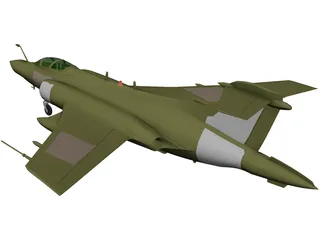 Buccaneer 52-B 3D Model preview