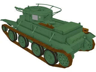 BT-5 3D Model preview