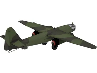 Arado AR-234 3D Model preview