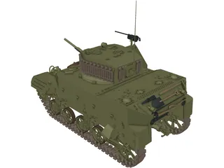 M5 A1 3D Model preview