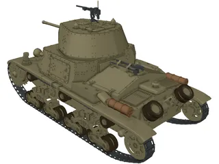 M 1340 3D Model preview