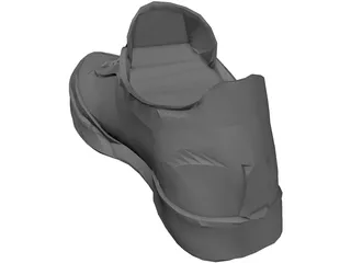 Shoe Sneaker 3D Model preview
