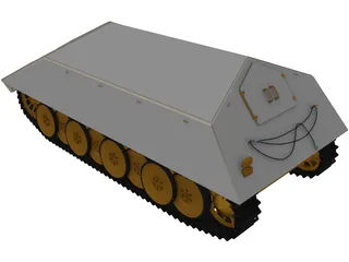 Ramm Tiger 3D Model preview