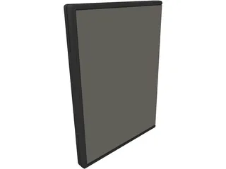 DVD Case 3D Model preview