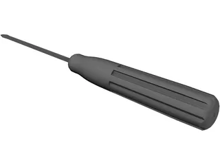 Screwdriver Plane 3D Model preview