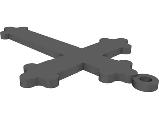 Cross 3D Model preview