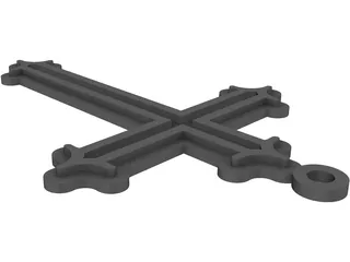 Cross 3D Model preview