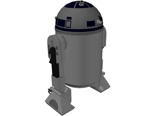 Star Wars R2D2 3D Model preview