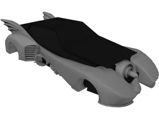 Batmobile (1989) 3D Model preview