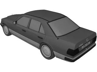 Mercedes-Benz 230 3D Model preview