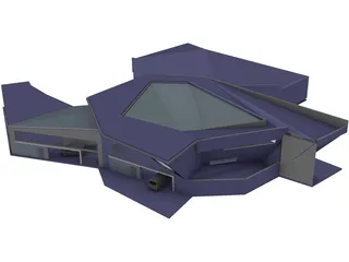 Villa Wally 3D Model preview