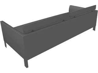 Sofa Axium 3D Model preview