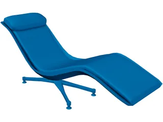 Chair Larus Relax 3D Model preview