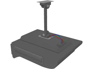Projector 3D Model preview