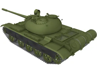 T-55 3D Model preview