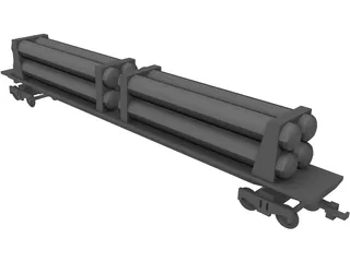 Pipe Carrier 3D Model preview