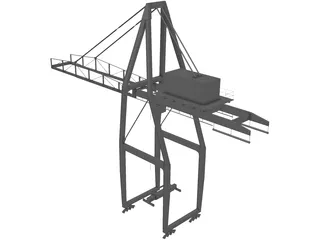 Crane 3D Model preview