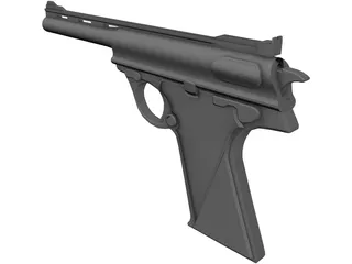 Pistol 3D Model preview