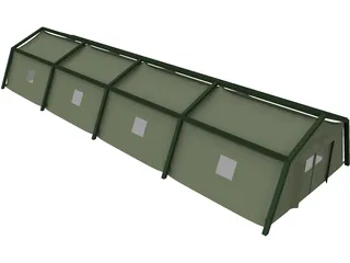 Army Tent 3D Model preview
