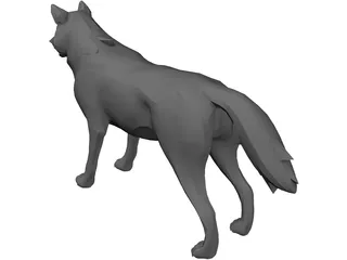 Wolf 3D Model preview