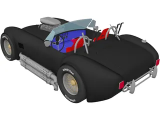 Shelby Cobra [Supercharged] 3D Model preview