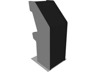 Atari Lunar Lander Arcade Game 3D Model preview