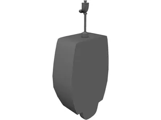 Urinal 3D Model preview
