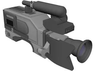 Camera 3D Model preview