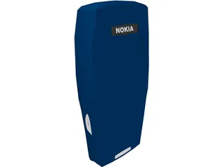 Nokia 3310 Mobile Phone 3D Model preview