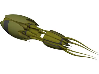 Vorlon Transport 3D Model preview