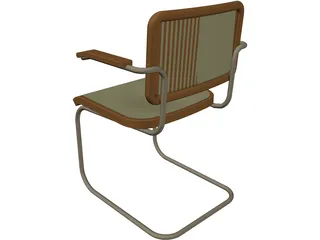Chair Breuer 3D Model preview