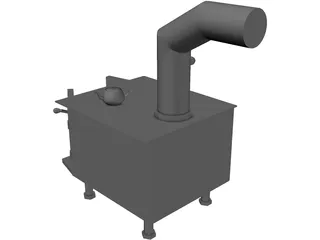 Stove 3D Model preview