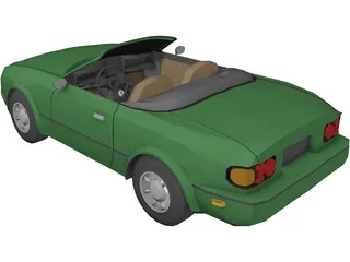 Mazda MX-5 3D Model preview
