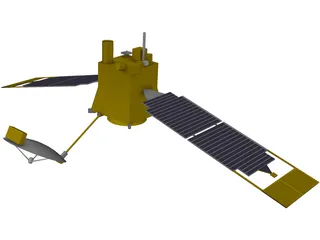Mars Global Surveyor 3D Model preview