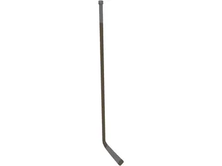 Hockey Stick 3D Model preview