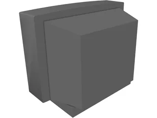 Television 3D Model preview