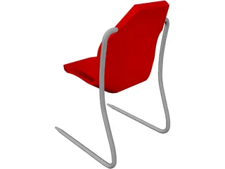 Chair Modern 3D Model preview