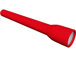 Flashlight 3D Model preview